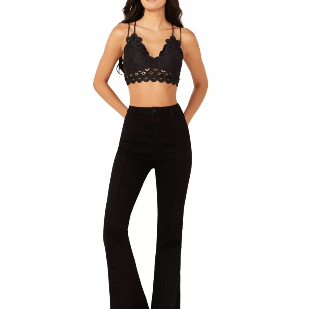 Vervet‎ Women's Vertical Seam Stretch Flare Jeans  - V2450 Size-32